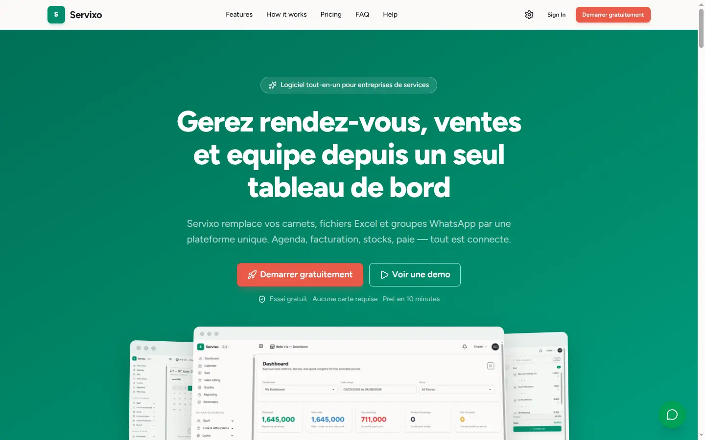 The Nkapio landing page