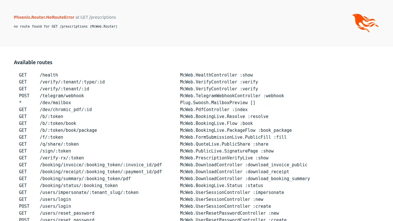 New prescription form
